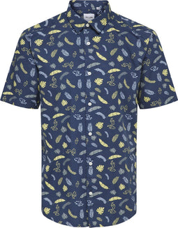 Only & Sons Vain - Heren Overhemd - Maat XL - Blauw