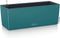 LECHUZA BALCONERA Color 50 - Plantenbak - met uitneembare binnenbak - met bewateringssysteem - ALL-IN-ONE set met LECHUZA-PON - petrol blue