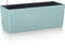 LECHUZA BALCONERA Color 50 - Plantenbak - met uitneembare binnenbak - met bewateringssysteem - ALL-IN-ONE set met LECHUZA-PON - pastel groen