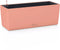 LECHUZA BALCONERA Color 50 - Plantenbak - met uitneembare binnenbak - met bewateringssysteem - ALL-IN-ONE set met LECHUZA-PON - koraalrood