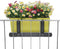 LECHUZA BALCONERA Color 50 - Plantenbak - met uitneembare binnenbak - met bewateringssysteem - ALL-IN-ONE set met LECHUZA-PON - muskaat