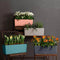 LECHUZA BALCONERA Color 50 - Plantenbak - met uitneembare binnenbak - met bewateringssysteem - ALL-IN-ONE set met LECHUZA-PON - wit
