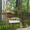 LECHUZA BALCONERA Color 50 - Plantenbak - met uitneembare binnenbak - met bewateringssysteem - ALL-IN-ONE set met LECHUZA-PON - muskaat