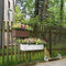 LECHUZA BALCONERA Color 80 - Plantenbak - met uitneembare binnenbak - met bewateringssysteem - ALL-IN-ONE set met LECHUZA-PON - zandbruin