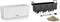 LECHUZA BALCONERA Cottage 50 - Plantenbak - met uitneembare binnenbak - met bewateringssysteem - ALL-IN-ONE set met LECHUZA-PON - graniet