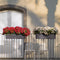 LECHUZA BALCONERA Cottage 80 - Plantenbak - met uitneembare binnenbak - met bewateringssysteem - ALL-IN-ONE set met LECHUZA-PON - mokka