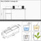 LECHUZA BALCONERA Cottage 80 - Plantenbak - met uitneembare binnenbak - met bewateringssysteem - ALL-IN-ONE set met LECHUZA-PON - zandbruin