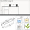 LECHUZA BALCONERA Cottage 80 - Plantenbak - met uitneembare binnenbak - met bewateringssysteem - ALL-IN-ONE set met LECHUZA-PON - mokka