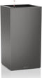 LECHUZA CANTO Premium 40 high - Plantenbak - met uitneembare binnenbak - met bewateringssysteem - ALL-IN-ONE set met LECHUZA-PON - antraciet metallic