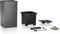 LECHUZA CANTO Premium 40 high - Plantenbak - met uitneembare binnenbak - met bewateringssysteem - ALL-IN-ONE set met LECHUZA-PON - wit hoogglans