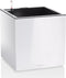 LECHUZA CANTO Premium 40 low LED - met uitneembare binnenbak - met bewateringssysteem - ALL-IN-ONE set met LECHUZA-PON - met LED-stripverlichting - wit hoogglans