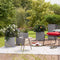 LECHUZA CANTO Stone 14 - Plantenbak - met uitneembare binnenbak - met bewateringssysteem - ALL-IN-ONE set met LECHUZA-PON - Grafietzwart