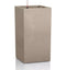LECHUZA CANTO Stone 30 high - Plantenbak - met uitneembare binnenbak - met bewateringssysteem - ALL-IN-ONE set met LECHUZA-PON - zandbeige