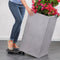 LECHUZA CANTO Stone 40 high - Plantenbak - met uitneembare binnenbak - met bewateringssysteem - ALL-IN-ONE set met LECHUZA-PON - zandbeige