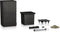 LECHUZA CANTO Stone 40 high - Plantenbak - met uitneembare binnenbak - met bewateringssysteem - ALL-IN-ONE set met LECHUZA-PON - grafietzwart