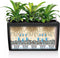 LECHUZA CARARO PREMIUM - Plantenbak - met bewateringssysteem - ALL-IN-ONE set met LECHUZA-PON - Taupe hoogglans