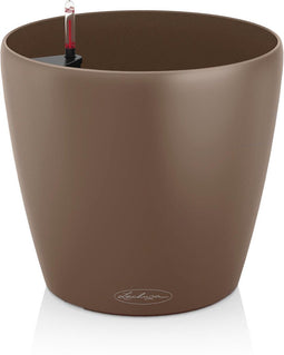 LECHUZA CLASSICO Color 18 - Plantenbak - met bewateringssysteem - ALL-IN-ONE set met LECHUZA-PON - muskaat