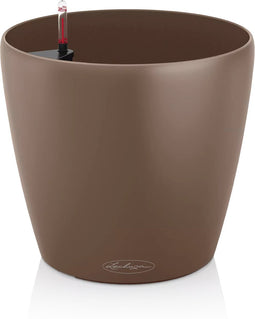 LECHUZA CLASSICO COLOR 21 - Plantenbak - met bewateringssysteem - ALL-IN-ONE set met LECHUZA-PON - muskaat