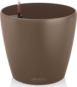 LECHUZA CLASSICO Color 43 - Plantenbak - met bewateringssysteem - ALL-IN-ONE set met LECHUZA-PON - Muskaat