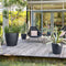 LECHUZA CLASSICO Color 60 - Plantenbak - met bewateringssysteem - ALL-IN-ONE set met LECHUZA-PON - wit