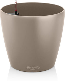 LECHUZA CLASSICO COLOR 70 - Plantenbak - met bewateringssysteem - ALL-IN-ONE set met LECHUZA-PON - zandbruin