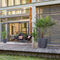 LECHUZA CLASSICO COLOR 70 - Plantenbak - met bewateringssysteem - ALL-IN-ONE set met LECHUZA-PON - zandbruin