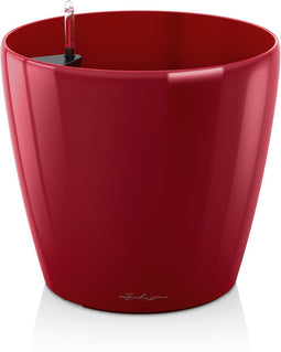 LECHUZA CLASSICO PREMIUM 60 - Plantenbak - ALL-IN-ONE set (incl. potgrondbewateringsysteem) - scharlakenrood hoogglans