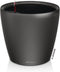 LECHUZA CLASSICO PREMIUM LS 21 - Plantenbak - met uitneembare binnenbak - met bewateringssysteem - ALL-IN-ONE set met LECHUZA-PON - antraciet metallic
