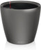 LECHUZA CLASSICO PREMIUM LS 50 - Plantenbak - met uitneembare binnenbak - met bewateringssysteem - ALL-IN-ONE set met LECHUZA-PON - antraciet metallic