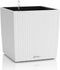 LECHUZA CUBE COTTAGE 30 - Plantenbak - met uitneembare binnenbak - met bewateringssysteem - ALL-IN-ONE set met LECHUZA-PON - wit
