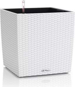 LECHUZA CUBE COTTAGE 40 - Plantenbak - ALL-IN-ONE set - wit