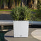 LECHUZA CUBE COTTAGE 40 - Plantenbak - ALL-IN-ONE set - wit