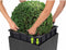 LECHUZA CUBE COTTAGE 50 - Plantenbak - met uitneembare binnenbak - met bewateringssysteem - ALL-IN-ONE set met LECHUZA-PON - graniet