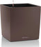 LECHUZA CUBE Premium 30 - Plantenbak - met uitneembare binnenbak - met bewateringssysteem - ALL-IN-ONE set met LECHUZA-PON - espresso metallic - LIMITED EDITION