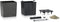 LECHUZA CUBE Premium 40 - Plantenbak - met uitneembare binnenbak - met bewateringssysteem - ALL-IN-ONE set met LECHUZA-PON - scharlakenrood hoogglans