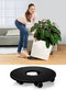 LECHUZA CUBE Premium 40 - Plantenbak - met uitneembare binnenbak - met bewateringssysteem - ALL-IN-ONE set met LECHUZA-PON - antraciet metallic