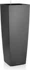 LECHUZA CUBICO ALTO PREMIUM 40 - Plantenbak - met uitneembare binnenbak - met bewateringssysteem - ALL-IN-ONE set met LECHUZA-PON - wit hoogglans