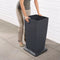LECHUZA CUBICO Color 30 - Plantenbak - met uitneembare binnenbak - met bewateringssysteem - ALL-IN-ONE set met LECHUZA-PON - wit