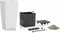 LECHUZA CUBICO Cottage 40 - Plantenbak - met uitneembare binnenbak - met bewateringssysteem - ALL-IN-ONE set met LECHUZA-PON - mokka