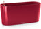 LECHUZA DELTA PREMIUM 20 - Plantenbak - met uitneembare binnenbak - met bewateringssysteem - ALL-IN-ONE set met LECHUZA-PON - scharlakenrood hoogglans