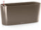 LECHUZA DELTA PREMIUM 20 - Plantenbak - met uitneembare binnenbak - met bewateringssysteem - ALL-IN-ONE set met LECHUZA-PON - hoogglans taupe