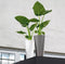 LECHUZA DELTA PREMIUM 40 - Plantenbak - met uitneembare binnenbak - met bewateringssysteem - ALL-IN-ONE set met LECHUZA-PON - antraciet metallic