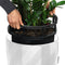 LECHUZA DIAMANTE Premium 40 - Plantenbak - met uitneembare binnenbak - met bewateringssysteem - ALL-IN-ONE set met LECHUZA-PON - mat wit