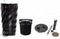 LECHUZA DIAMANTE Premium 40 - Plantenbak - met uitneembare binnenbak - met bewateringssysteem - ALL-IN-ONE set met LECHUZA-PON - zwart hoogglans