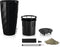 LECHUZA DIAMANTE Premium 40 - Plantenbak - met uitneembare binnenbak - met bewateringssysteem - ALL-IN-ONE set met LECHUZA-PON - mat zwart