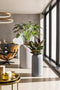 LECHUZA HAVALO 30 - luxe plantenbak - ALL-IN-ONE set - basalt grey