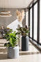 LECHUZA HAVALO 30 - luxe plantenbak - ALL-IN-ONE set - basalt grey