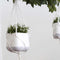 LECHUZA Macramé BOHO 90 - Plantenhanger - 85 cm lengte - wit