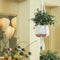 LECHUZA Macramé BOHO 90 - Plantenhanger - 85 cm lengte - wit
