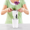 LECHUZA MINI DELTINI - Plantenbak - met uitneembare binnenbak - met bewateringssysteem - ALL-IN-ONE set met LECHUZA-PON - antraciet metallic
